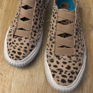 Blowfish Cheetah Print Slip-On Sneakers